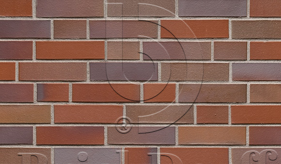 Кирпич облицовочный Клинкерный ABC 5554 Bevergern blau-bunt glatt NF 240*115*71 мм