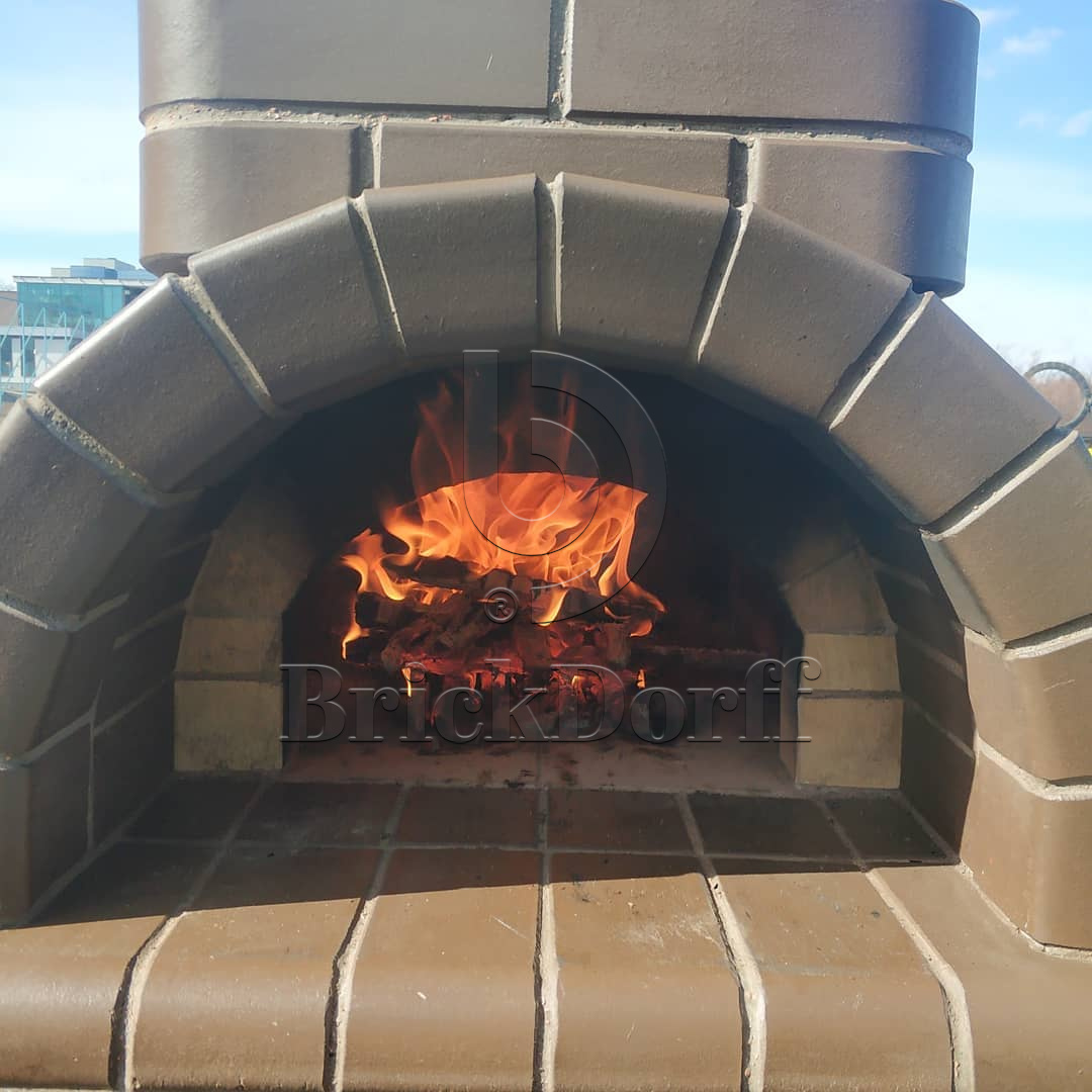 12.202100L Кирпич керамический полнотелый Печной Lode VECAIC BRUNIS гладкий, 250*120*65 мм