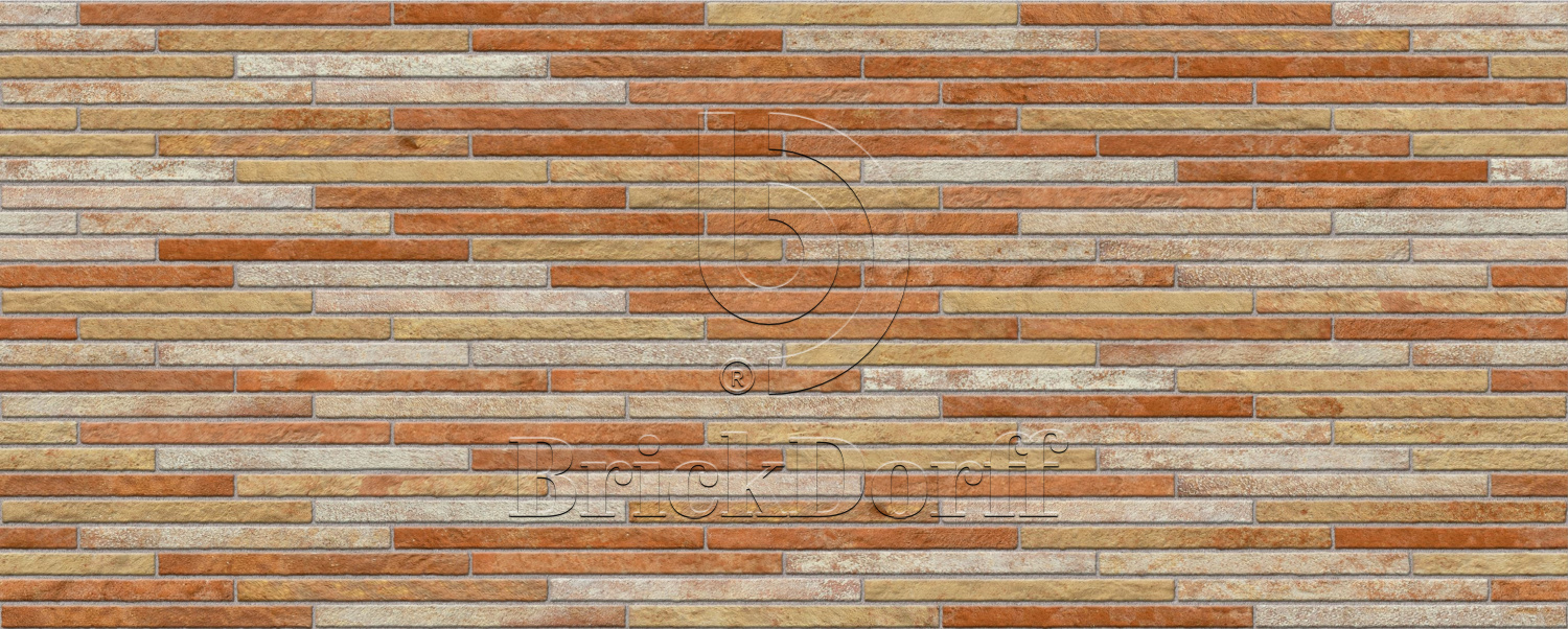 Донские Зори Вена LS038 475*85*40 мм, Ригельный Кирпич ручной формовки облицовочный