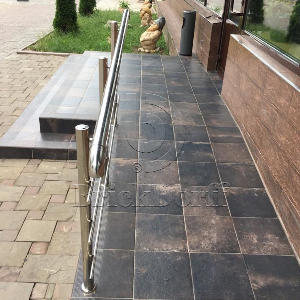 Клинкерная плитка Scandiano Brown 300x300x11 – для улицы, террасы, крыльца, лестницы, морозостойкая