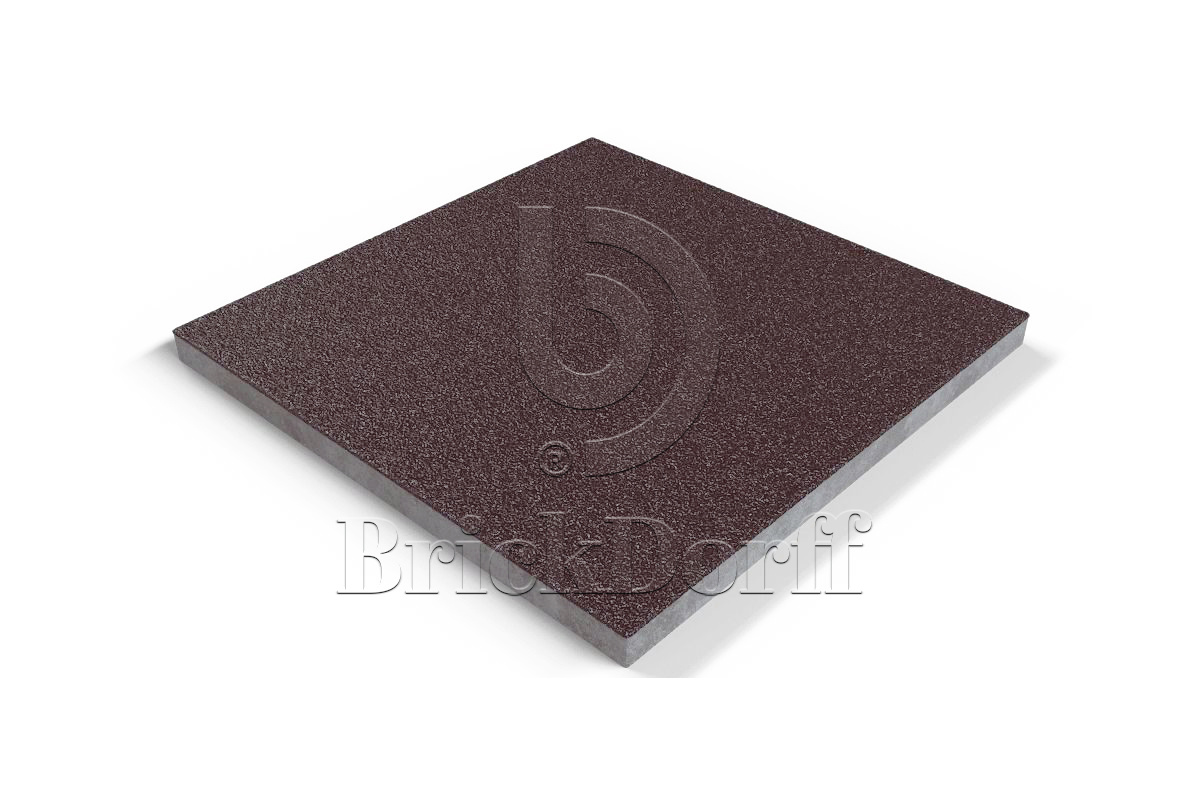 201 Плитка базовая противоскользящая уличная, коричневая 310*310*17 мм