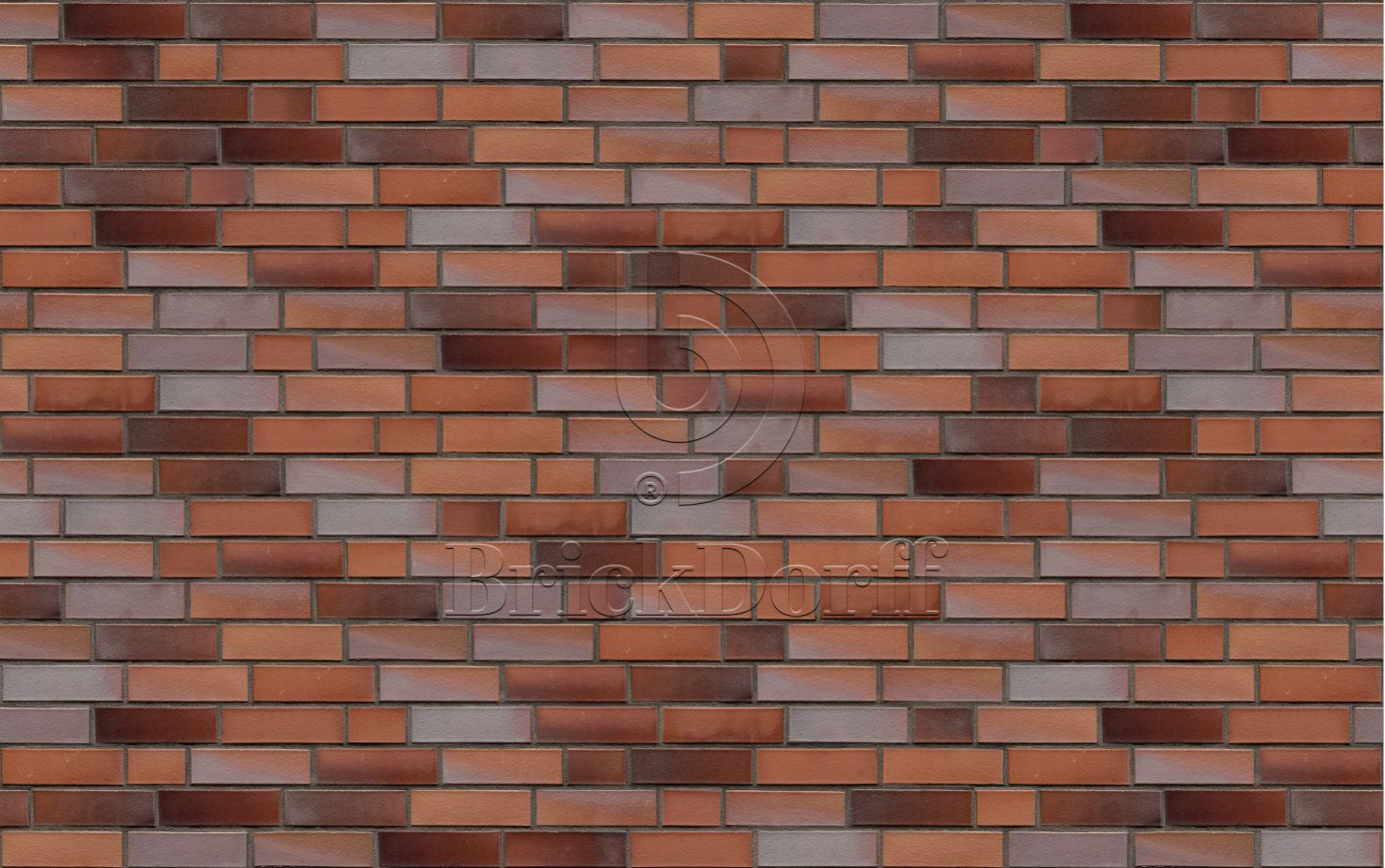 Кирпич облицовочный Клинкерный ABC 109 Oldenburg rot-bunt glatt 55NF 240*71*55 мм