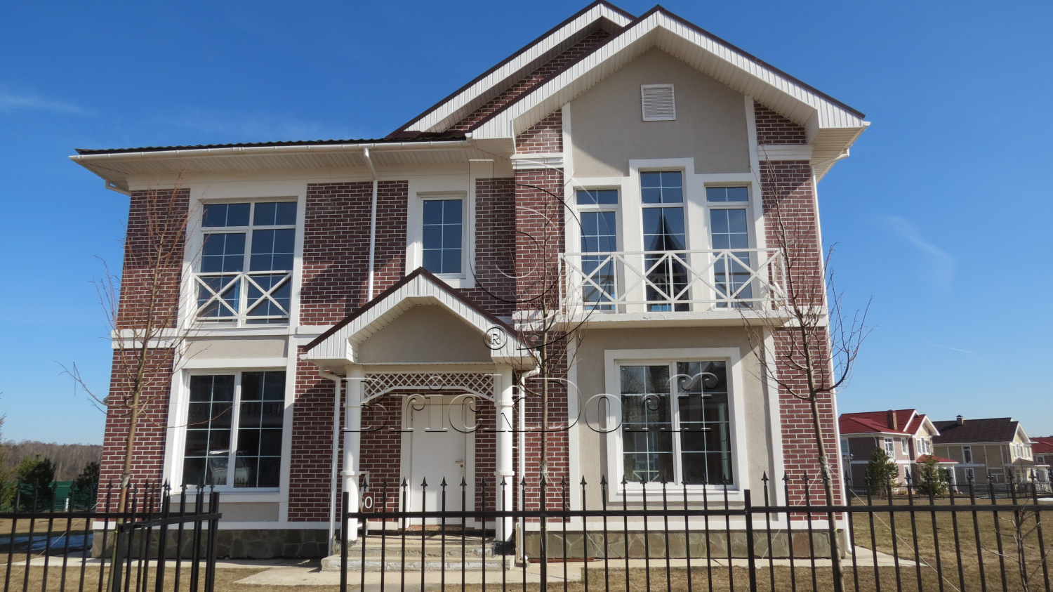 Фасадная Термопанель из Пенополиуретана ППУ 40 мм с Клинкерной плиткой Antik Weinrot 240*71*10 мм