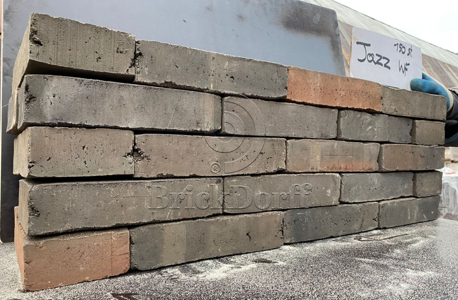 JAZZ (CHIARA) WF 214х101х51 мм, Кирпич ручной формовки Engels baksteen