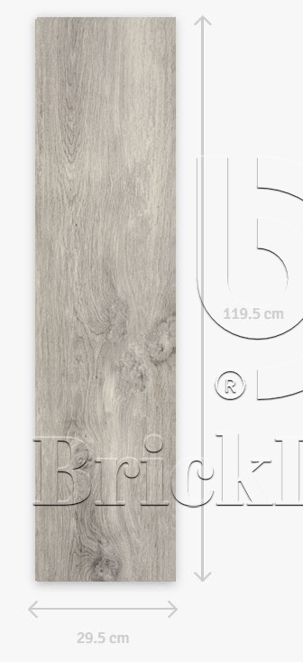 Sherwood Bianco Gres 295*1195*18 мм тротуарная плитка уличная, противоскользящая, керамогранитная Paradyz