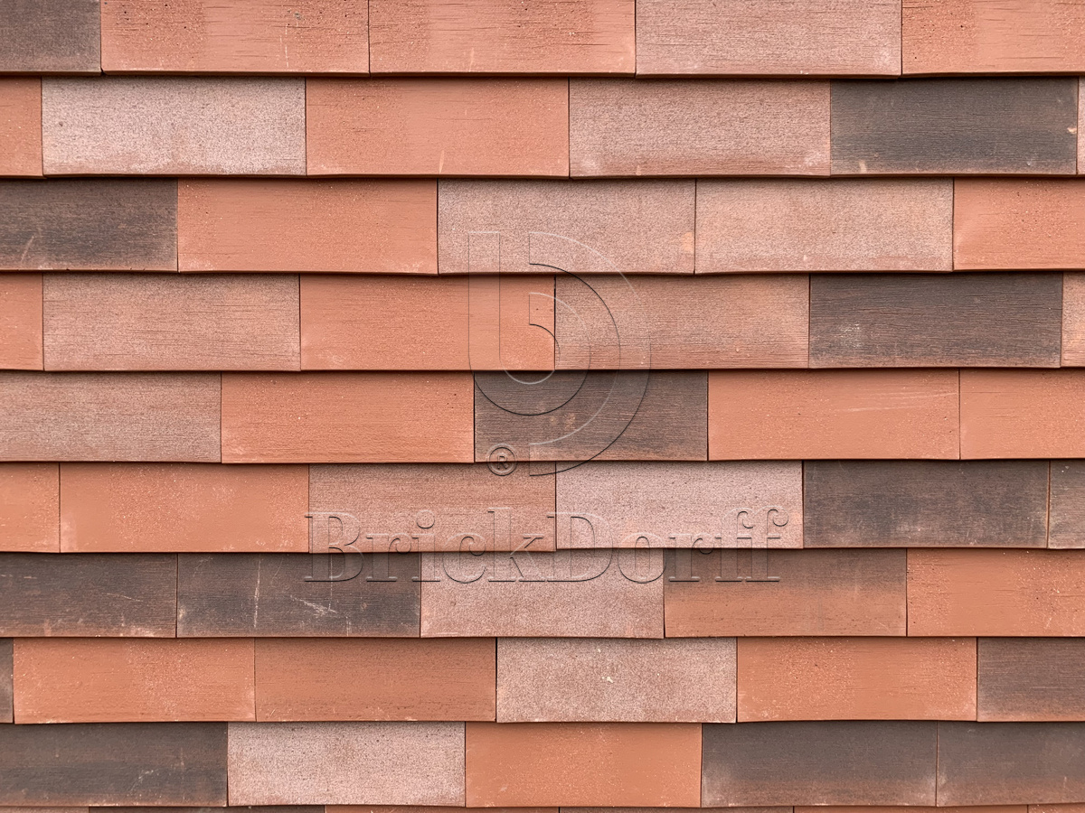 NORDIC Rot mix 365x250x30x14, ABC Клинкерная плитка для навесного вент Фасада и Кровли