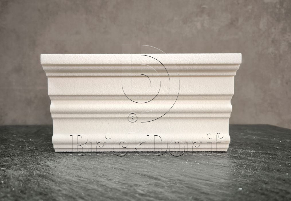 ПОДОКОННИК для Фасада и Интерьера - лепнина, декор из пенополистирола ПВ-110/2 110*60*2000 мм