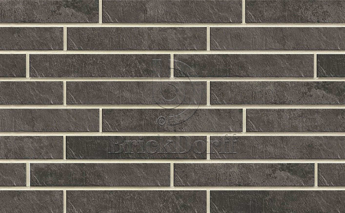 Carrizo Basalt 400*66*11 мм клинкерная плитка ригельная - длинный формат