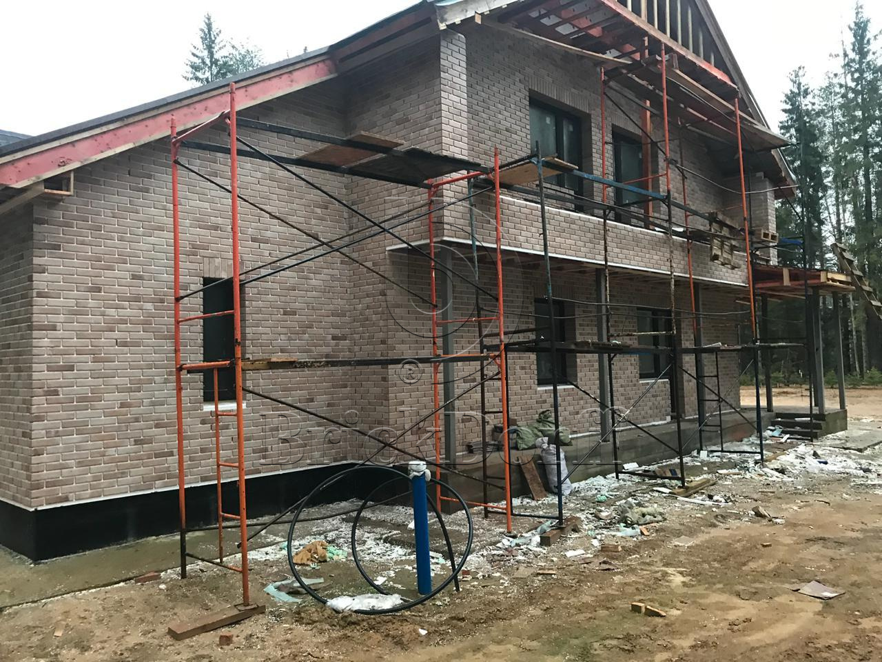 SCANDIANO OCHRA 245X66х7,4 мм Клинкерная фасадная плитка под кирпич облицовочная охровая