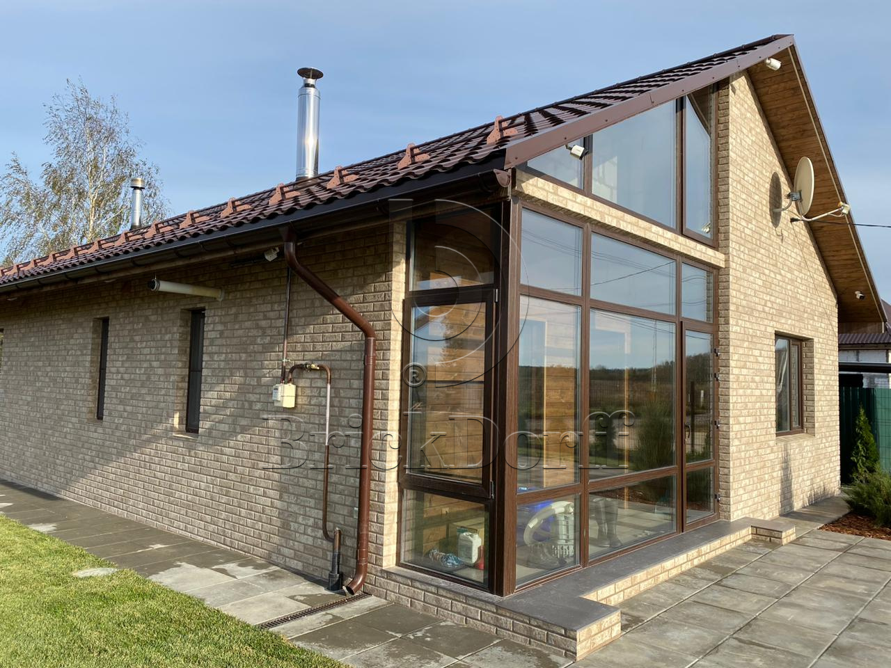 Hard Stone 245х65х8,5 мм клинкерная плитка под кирпич для фасада и цоколя