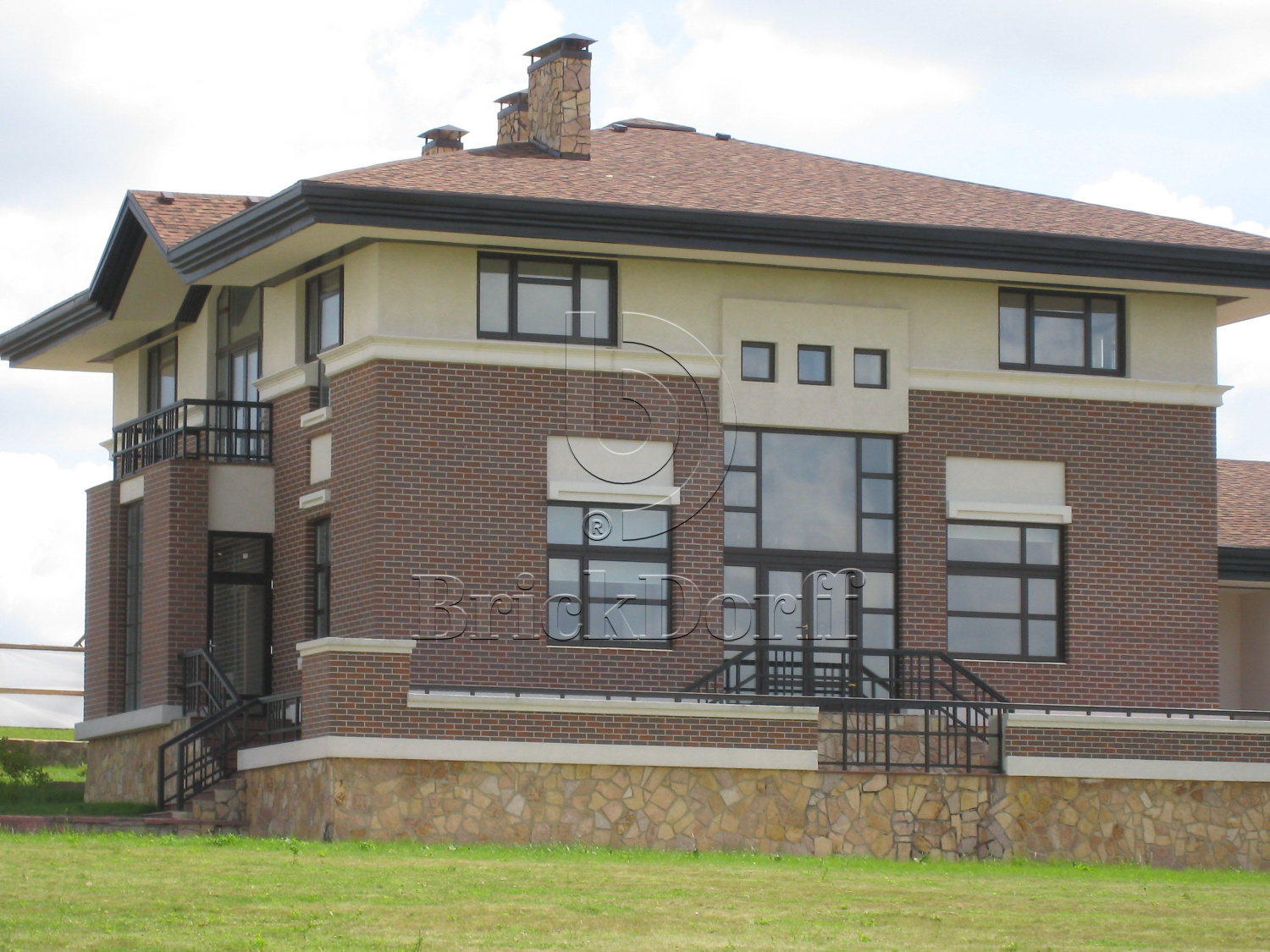 Фасадная Термопанель из пенополистирола ППС 60 мм с клинкерной плиткой Naturbrand Rustik 240*71*10 мм