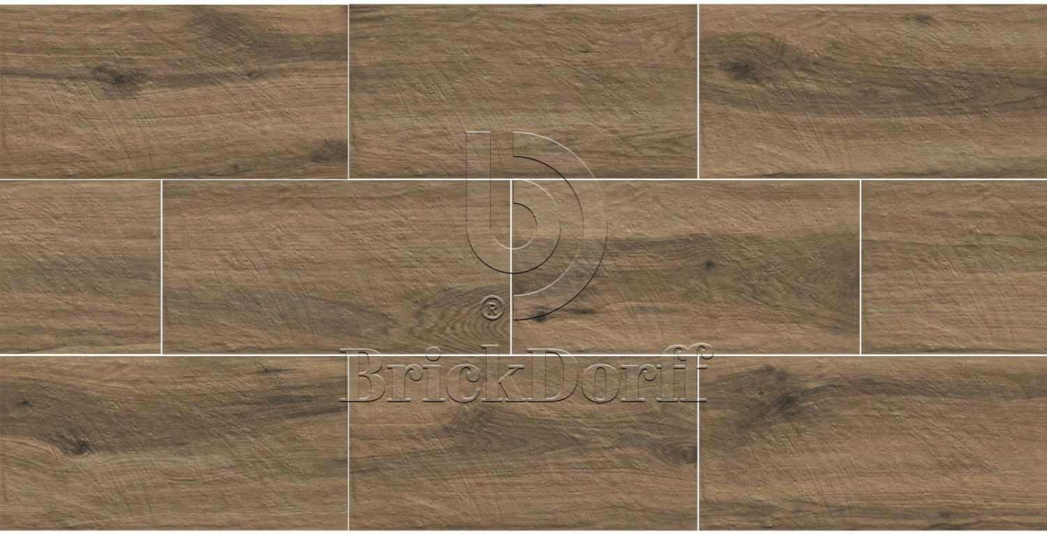 Клинкерная ступень с насечками Carrizo Wood 600*300*8,5 мм – для улицы, террасы, крыльца, лестницы, морозостойкая