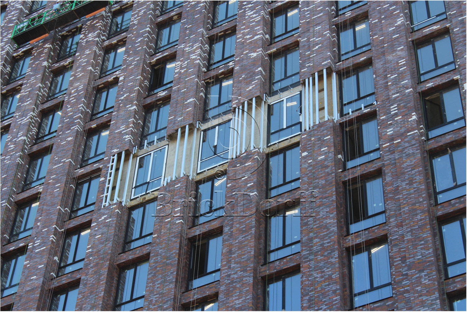 Клинкерная Плитка для Вентилируемых фасадов с расшивкой шва ABC №9009 240*71*14 мм