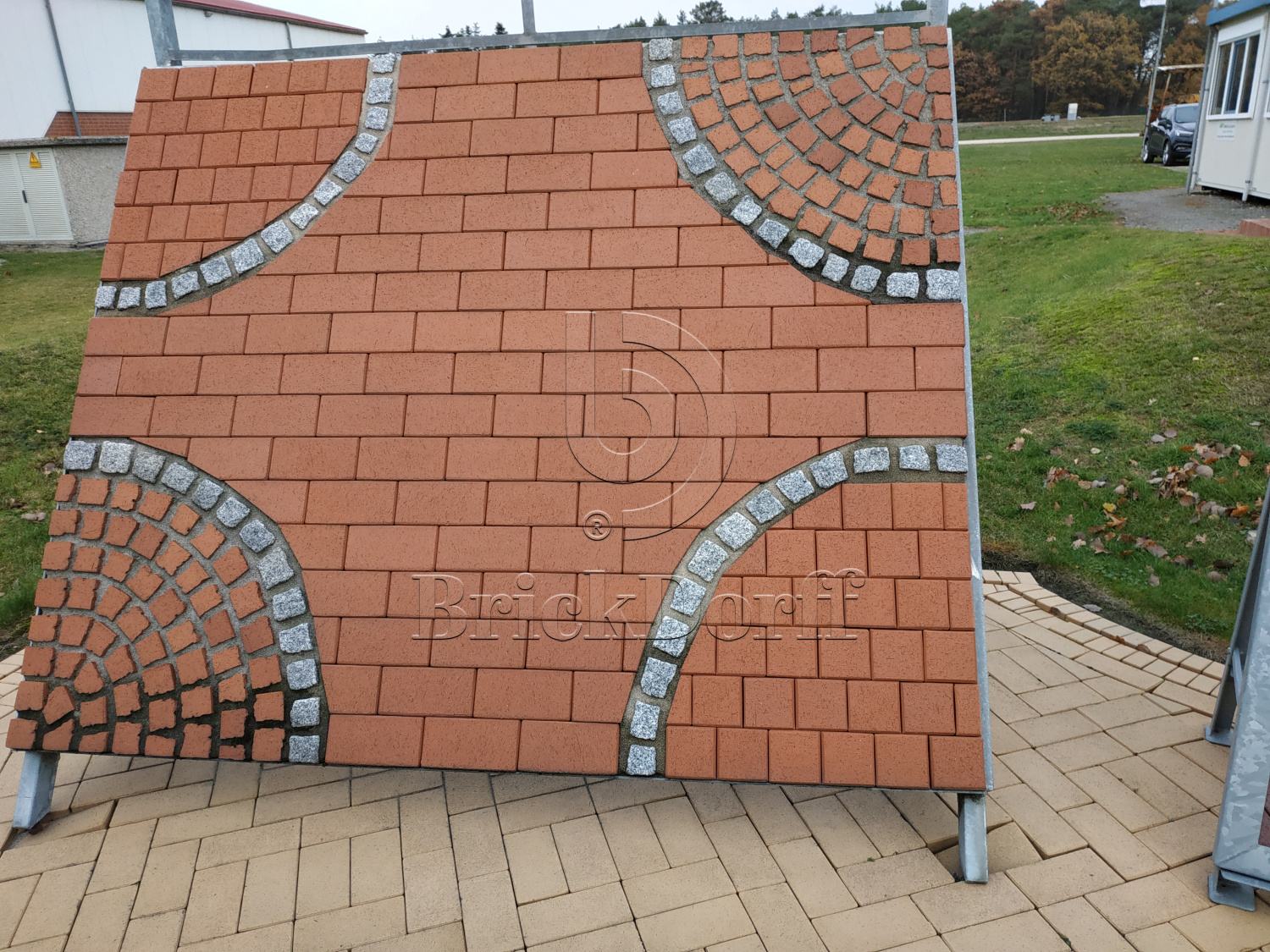 Тротуарная плитка / брусчатка Клинкерная ABC Rot-nuanciert (Рот-нуанкиерт) 240*118*52 мм