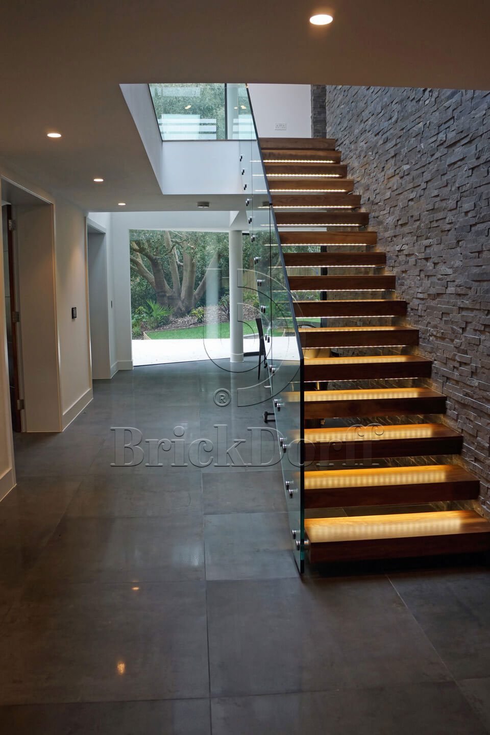 Сланец Черный-018 600*150*10-20 мм, натуральный камень для фасада и интерьера BD