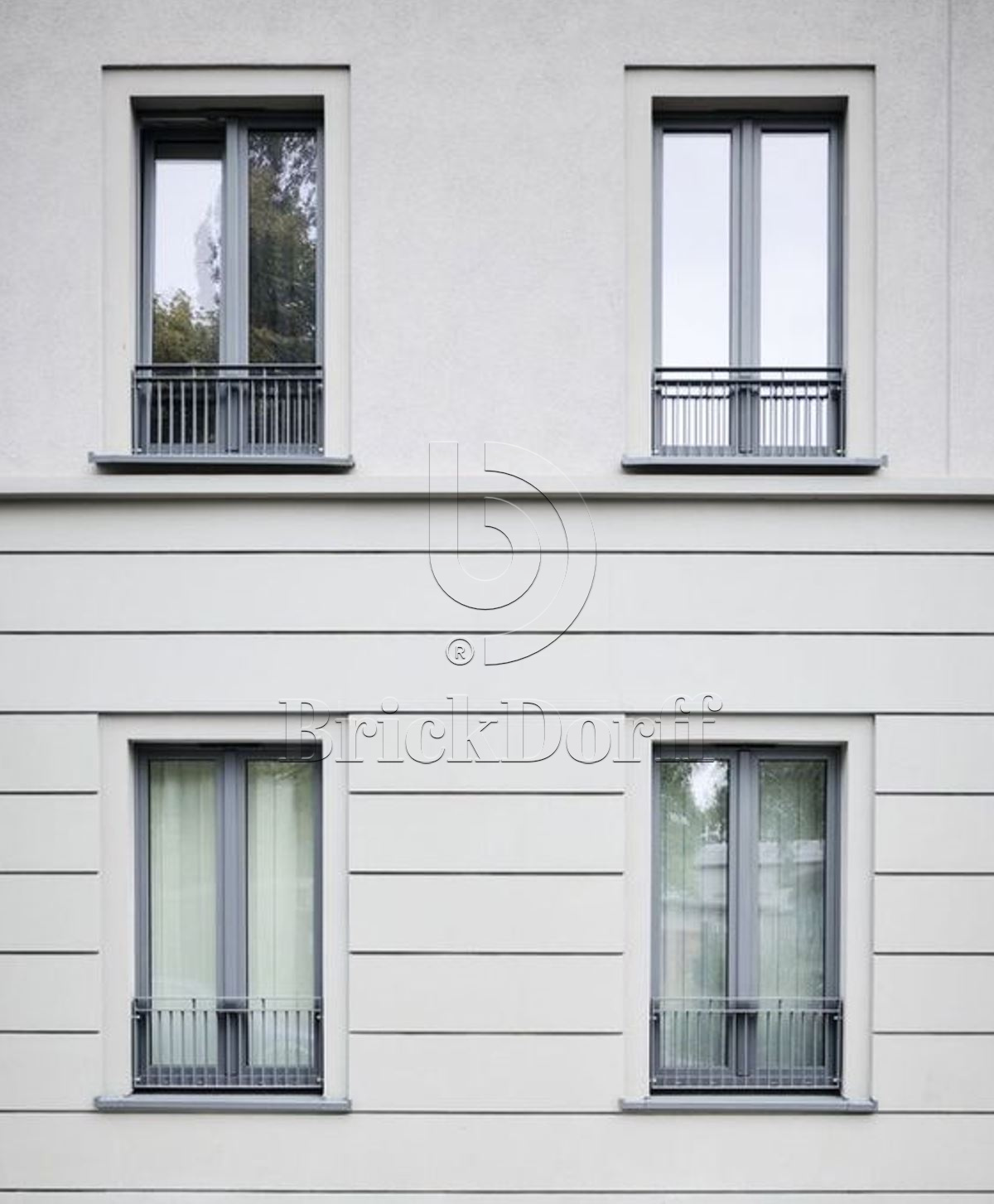 Панель утепления под покраску для фасада - изосайдинг из пенополистирола СВ-50/4 1000*50*2000 мм