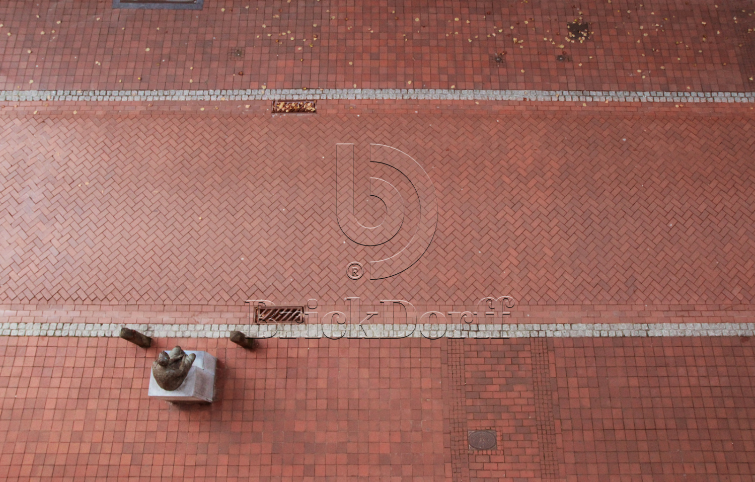 Тротуарная плитка / брусчатка Клинкерная ABC Rot-nuanciert (Рот-нуанкиерт), 200*100*40 мм