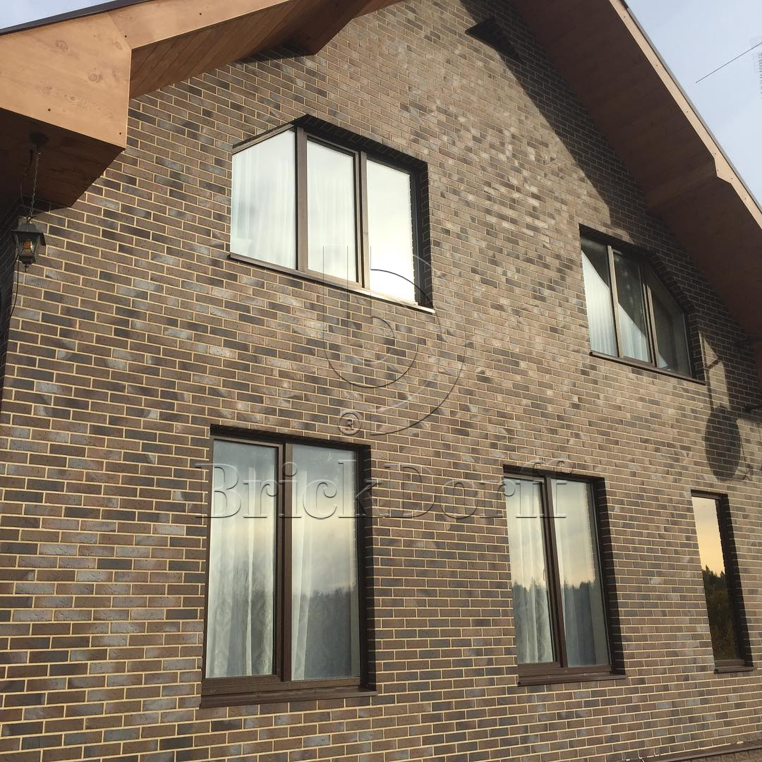 Фасадная Термопанель из пенополистирола ППС 60 мм с клинкерной плиткой Baltrum genarbt 240*71*10 мм