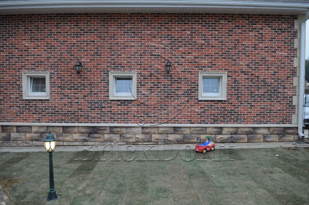 Старый город 17-05 Фасадный облицовочный декоративный кирпич