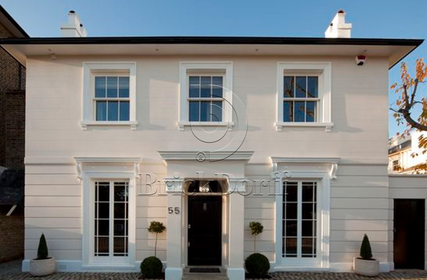 Панель утепления под покраску для фасада - изосайдинг из пенополистирола СВ-50/3 1000*50*2000 мм