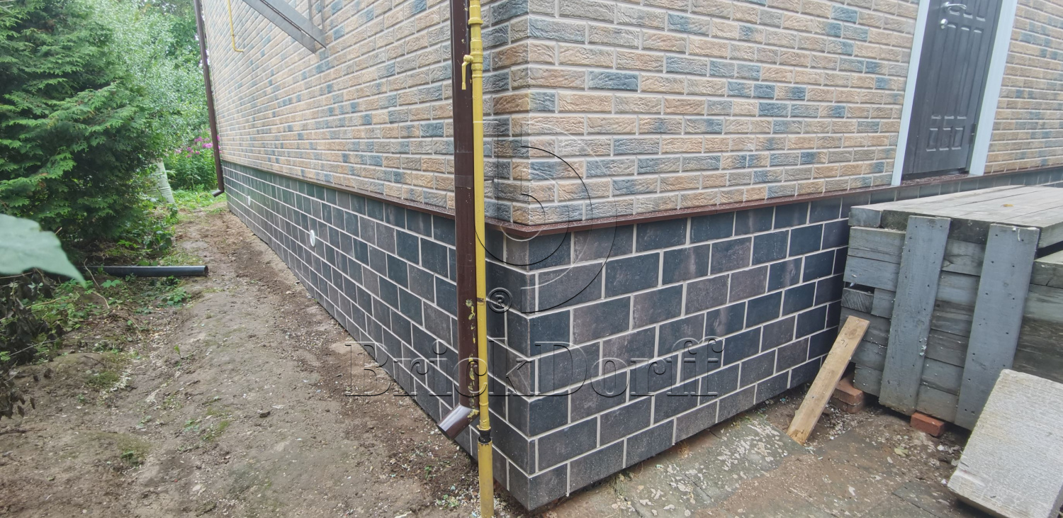 Loft Brick Cardamon фасадная термопанель из пенополистирола ППС 80 мм с клинкерной плиткой