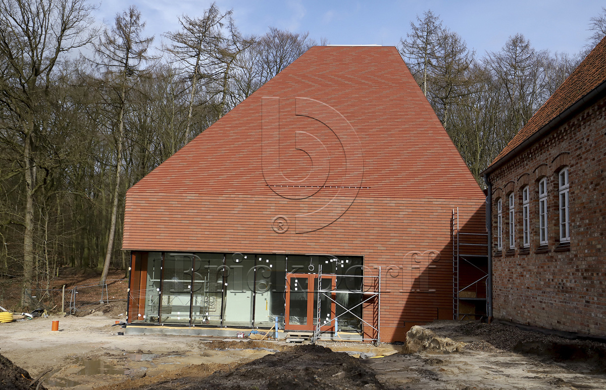 NORDIC Rot schwarz-besandet 365x250x30x14, ABC Клинкерная плитка для навесного вент Фасада и Кровли