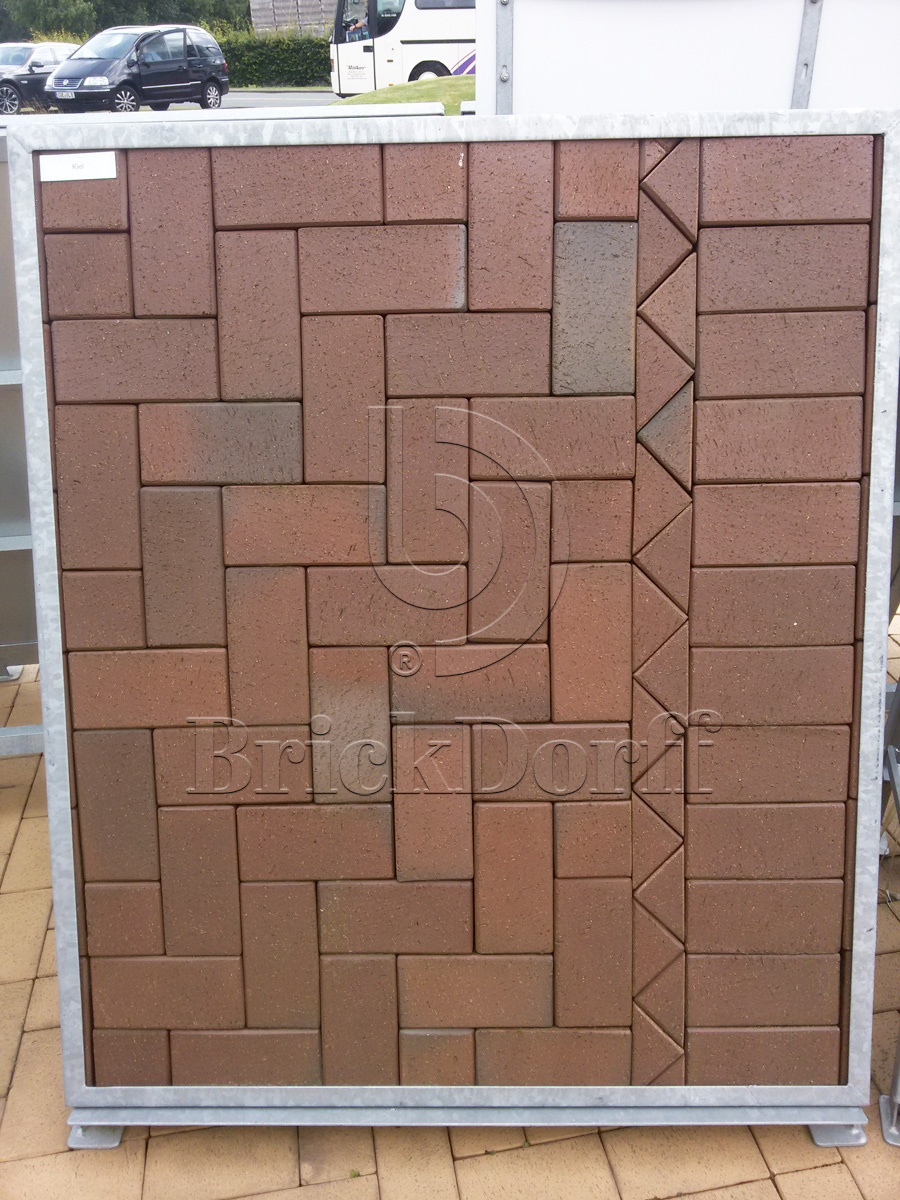 Тротуарная плитка / брусчатка Клинкерная ABC Kiel-Heidebunt (Киел-Хеидебунт), 200*100*45 мм