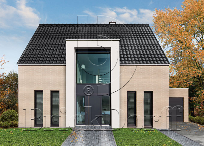 Кирпич облицовочный Клинкерный ригельный Langformat ABC 36108 Aquaterra Salina grau 365*115*40 мм