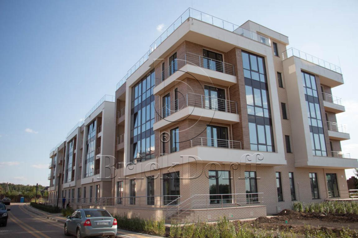 Клинкерная фасадная плитка облицовочная под кирпич Stroeher (Штроер) Zeitlos 351 kalkbrand рельефная NF14, 240*71*14 мм