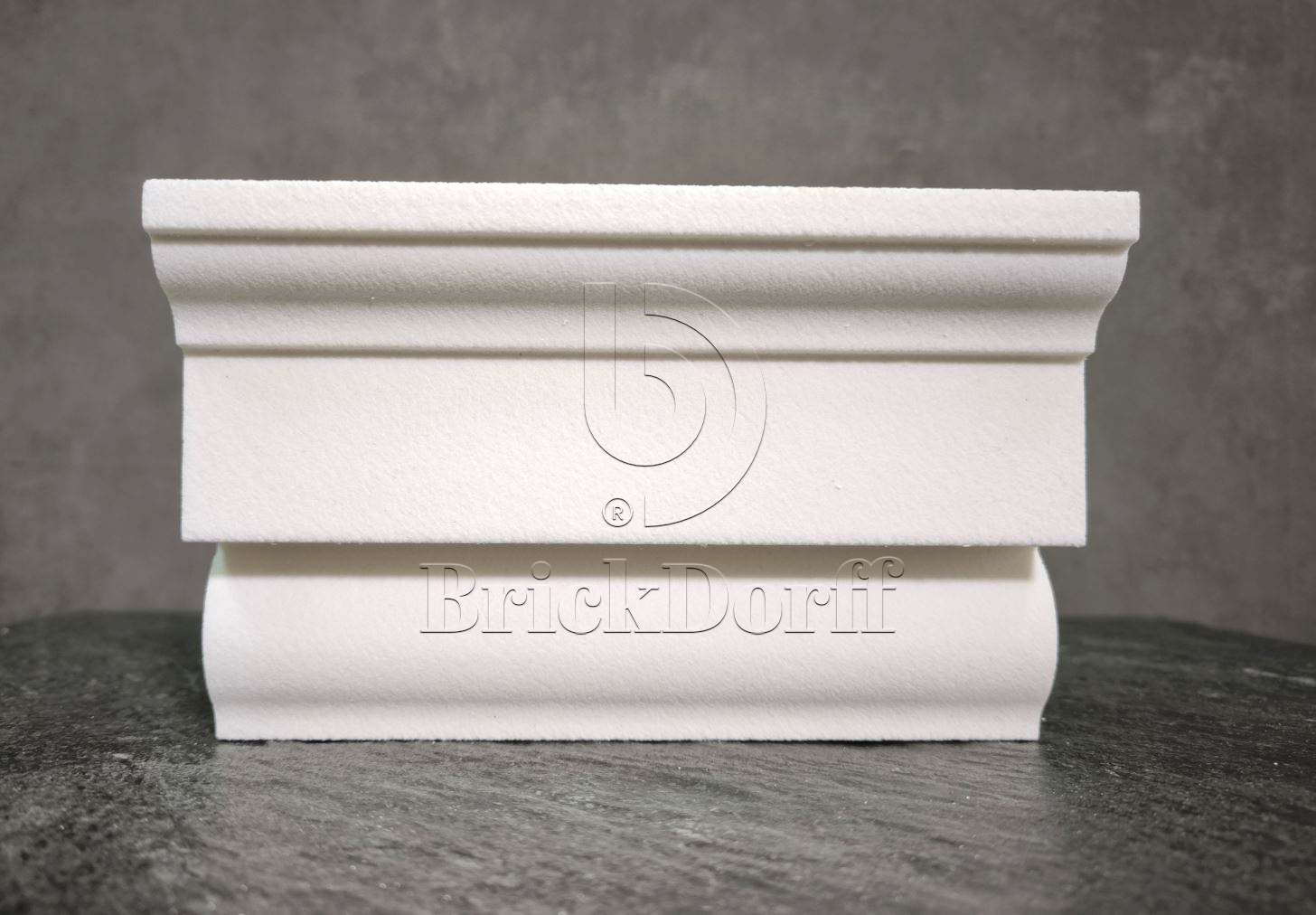 ПОДОКОННИК для Фасада и Интерьера - лепнина, декор из пенополистирола ПВ-120/1 120*95*2000 мм