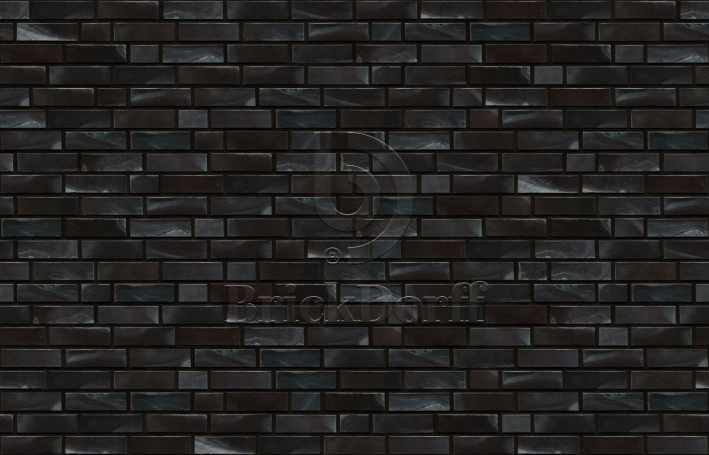 Кирпич облицовочный Клинкерный ABC 8954 Hamburg schwarz-blau-bunt Kohlebrand glatt NF 240*115*71 мм