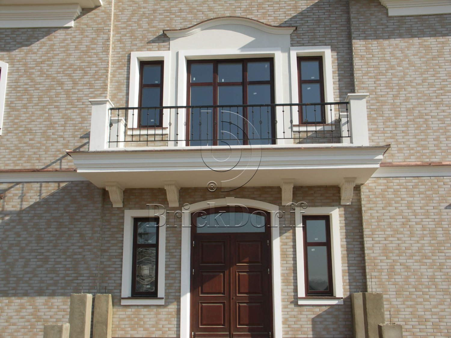 Фасадная Термопанель из пенополистирола ППС 60 мм с клинкерной плиткой Piz Kesch glatt 240*71*10 мм