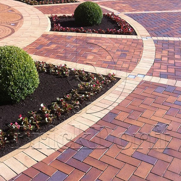 Тротуарная плитка / брусчатка Клинкерная ABC Herbstlaub-geflammt (Хербстлауб-гефламмт), 200*100*45 мм