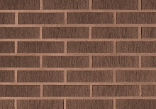 Lode ASAIS BRUNIS штриховой, 250*85*65 мм, Печной Кирпич керамический пустотелый, коричневый