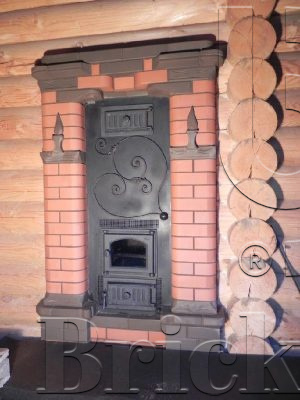 12.101100L Lode Janka гладкий, 250*120*65 мм, Печной Полнотелый Кирпич керамический терракотовый, красный