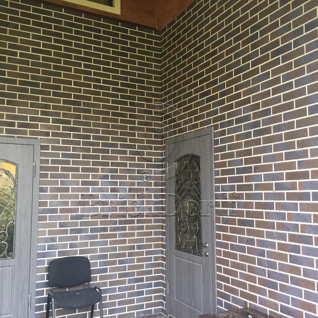 Фасадная Термопанель из пенополистирола ППС 60 мм с клинкерной плиткой Baltrum genarbt 240*71*10 мм