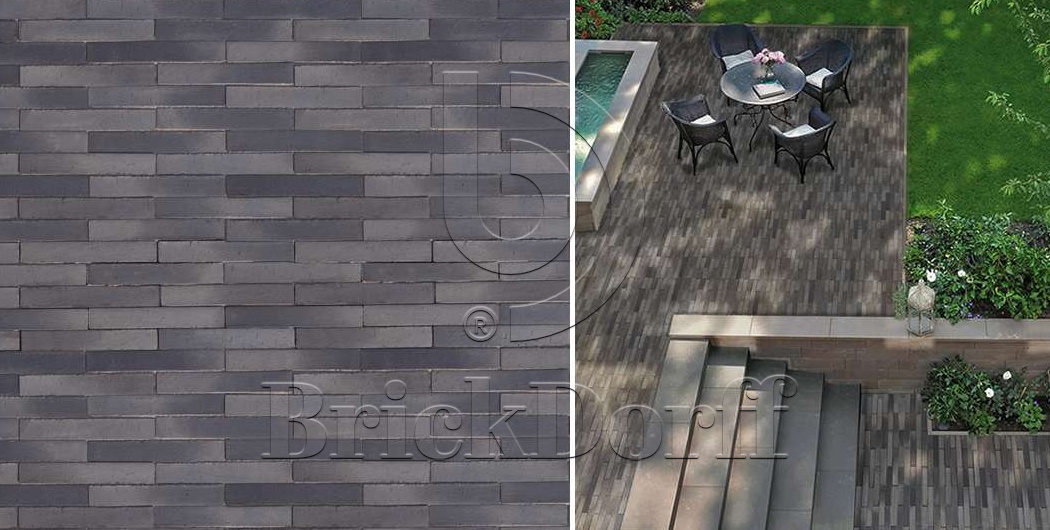 Тротуарная плитка / брусчатка Клинкерная ABC Atlantic (Атлантик) 200*100*40 мм