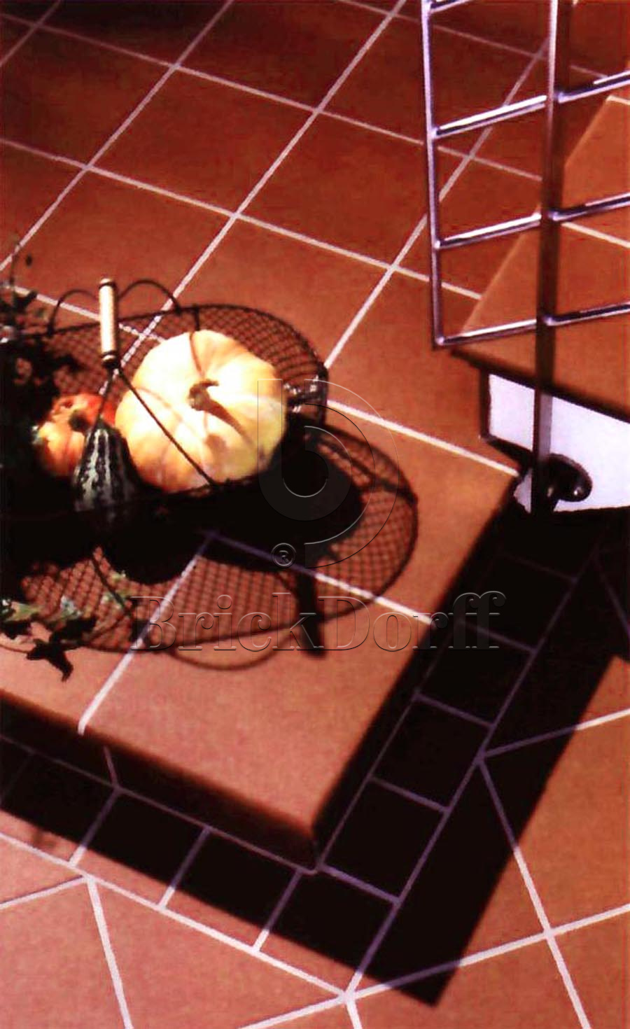 Клинкерная ступень Флорентинер противоскользящая плитка ABC Malta 345*240*14 мм