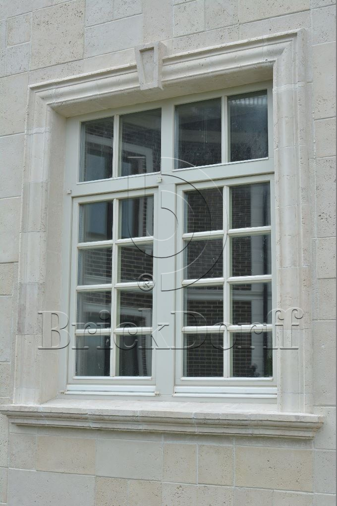 Фасадная облицовочная декоративная плитка травертин-касса 15