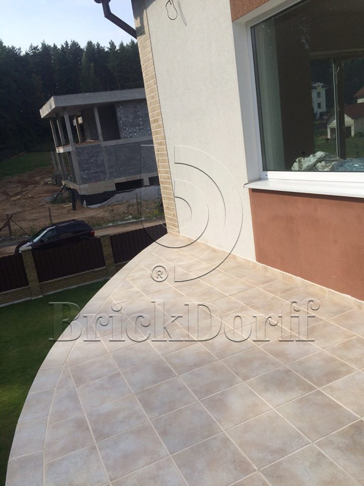 Клинкерная Плитка напольная противоскользящая Stroeher KERAPLATTE AERA T 727 pinar 294*294*10 мм