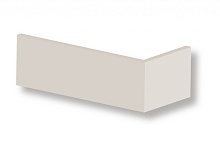 Угловая Клинкерная фасадная плитка облицовочная Roben (Роббен) Sorrento sand-weiss гладкая NF14,  240*71*115*14 мм