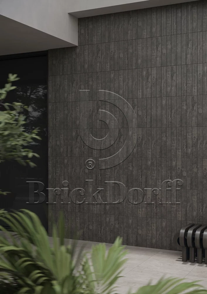 Carrizo Basalt 400*66*11 мм клинкерная плитка ригельная - длинный формат