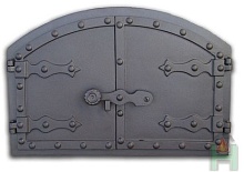 2101 Чугунная дверца печки ВЕНГЕРСКАЯ, чугунная Halmat 260(355)х525 мм