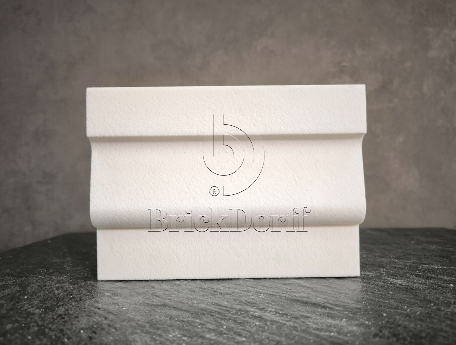 Молдинг для фасада - лепнина, декор из пенополистирола МВ-140/4 (МС-120) 140*40*2000 мм