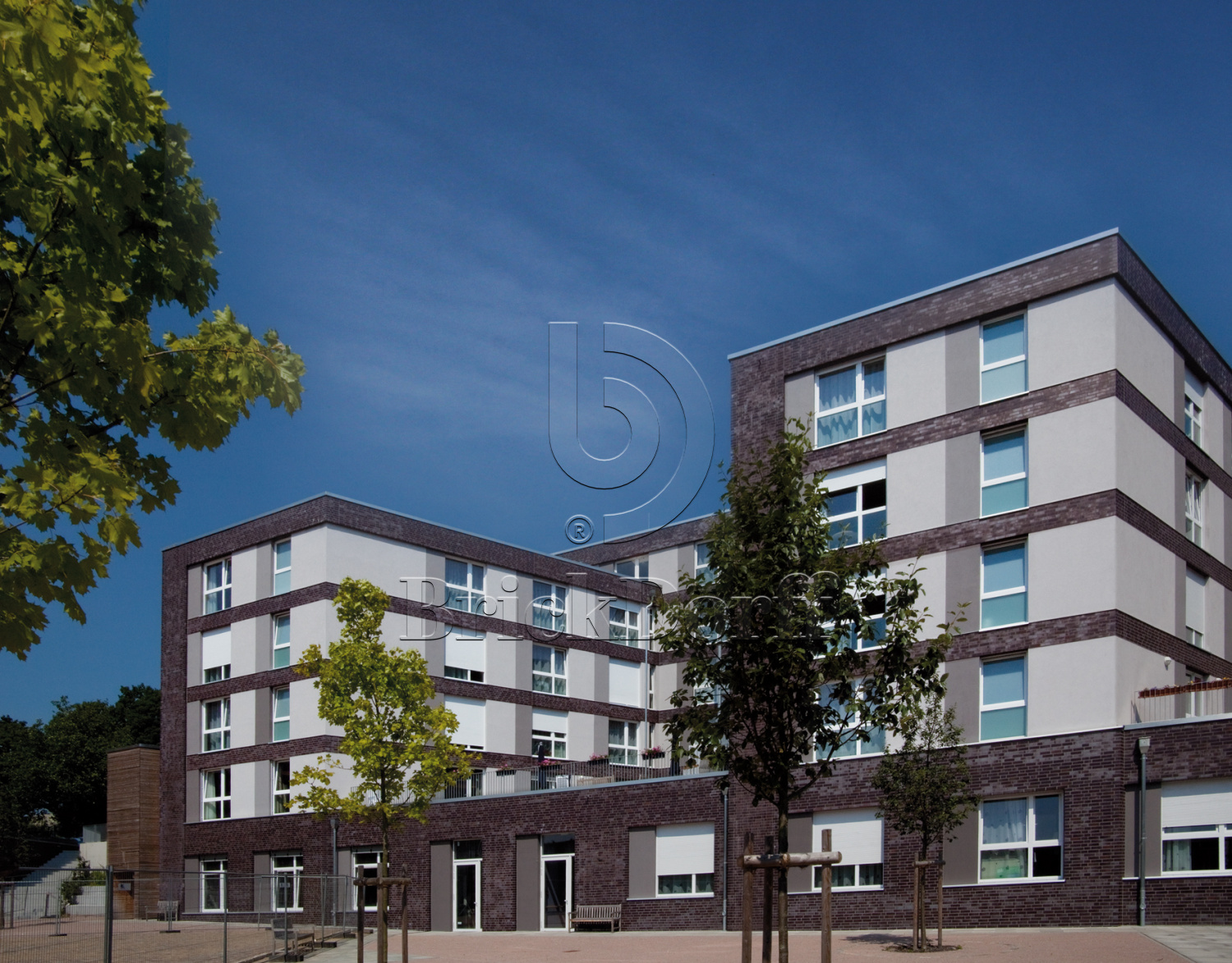 Клинкерная фасадная плитка облицовочная под кирпич ABC Aubergine 240*52*10 мм