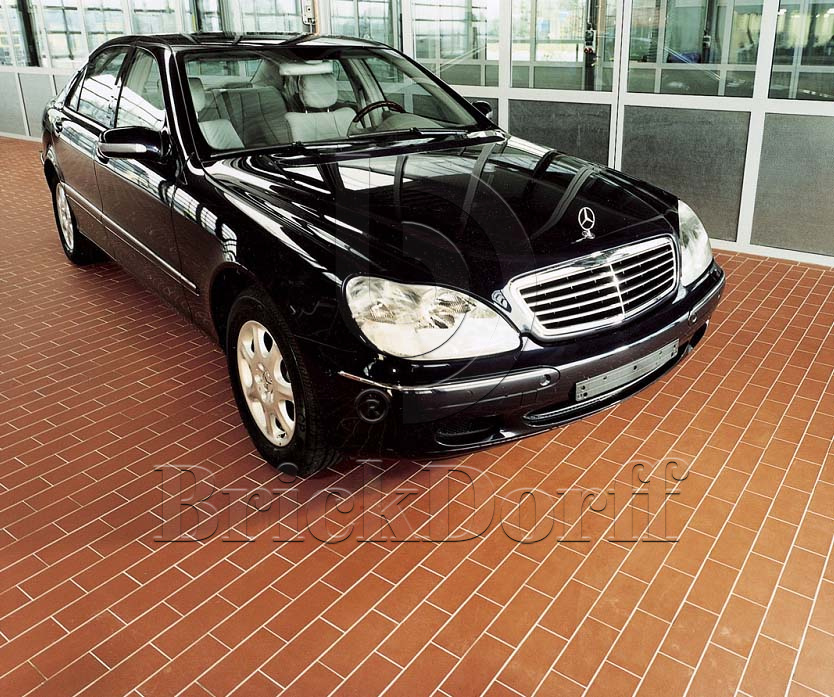 Кислотоупорная Клинкерная напольная плитка для промышленных помещений ABC Objekta Rot 240*115*10 мм