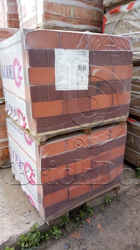 Кирпич клинкерный облицовочный фиолетовый, Lode ANDROMEDA гладкая, 250*120*65 мм