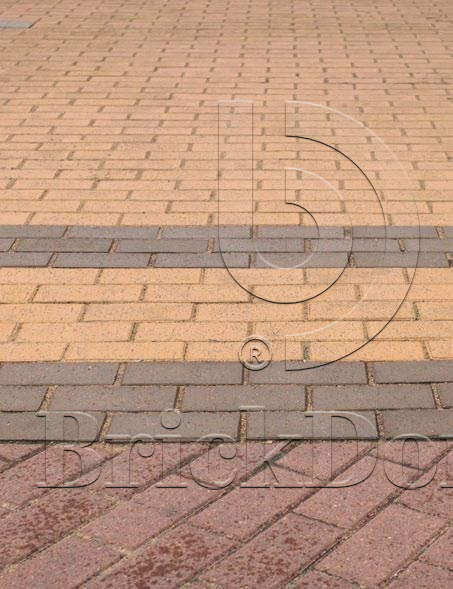 Тротуарная плитка / брусчатка Клинкерная ЛСР (RAUF Design) кремовый "Париж" 200*100*50 мм