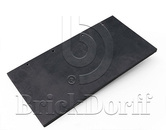 Tempio Rustikotta ANTHRACITE 200x400x14мм Дранка керамическая плитка для навесного вент Фасада и Кровли