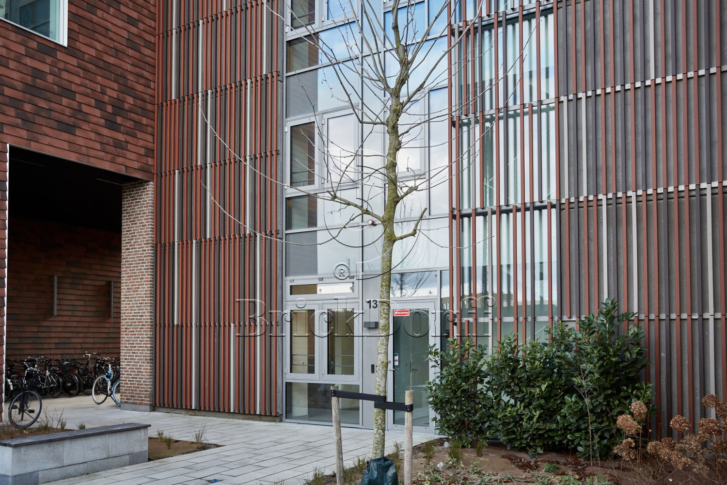 Tempio Rustikotta TONED FLAMED 200x400x14мм Дранка керамическая плитка для навесного вент Фасада и Кровли